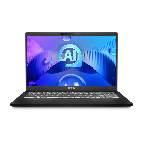 MSI Modern 15 H AI C1MG-064CA, Intel Core Ultra 7, 39,6 cm (15.6"), 1920 x 1080 pixels, 16 GB, 1 TB, Windows 11 Home